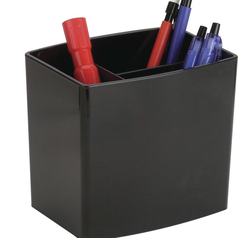 OIC 2200 Series Large Pencil Cup, Black MPN:22292