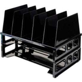 Officemate Desk Sorter with 2 Trays Black 22102