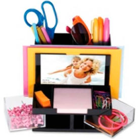 Officemate Desk Organizer with 9 Compartments & 3