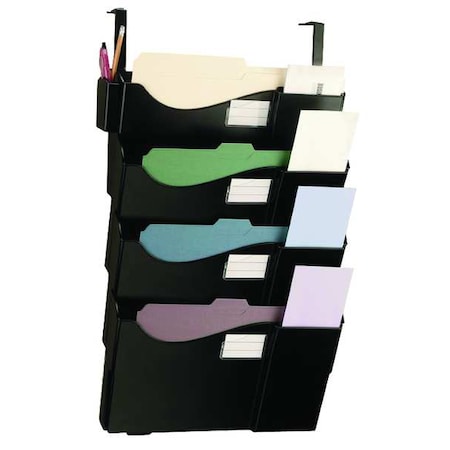 Wall Rack, Letter/Legal, 4 Pockets MPN:21728