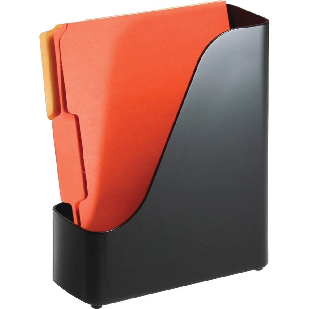 OIC Officemate 2200 Series Executive Plastic Magazine File, Black Black Plastic 1 Each MPN:22352