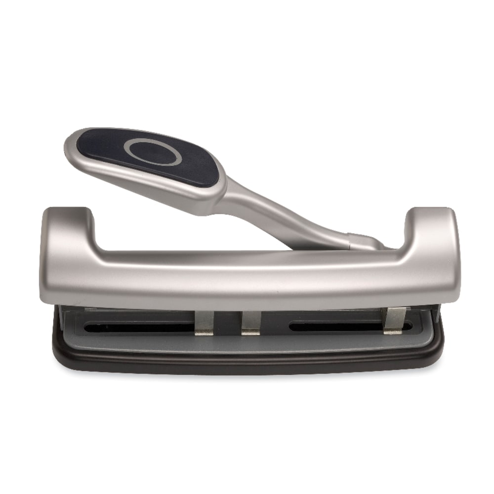 OIC EZ Lever 2-Hole/3-Hole Punch, 9/32in Holes MPN:90050