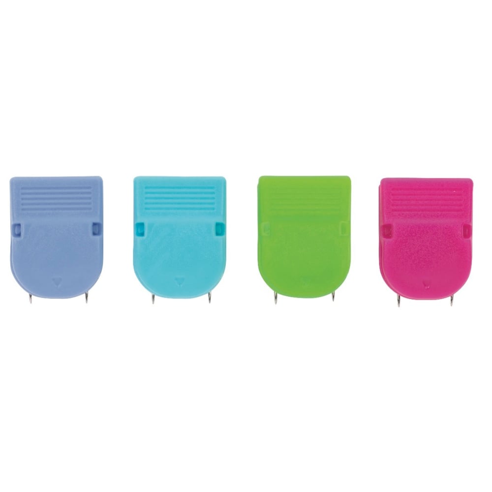 OfficeMax Brand Fabric Panel Wall Clips, Assorted Solid Colors, Pack Of 20 (Min Order Qty 5) MPN:10166