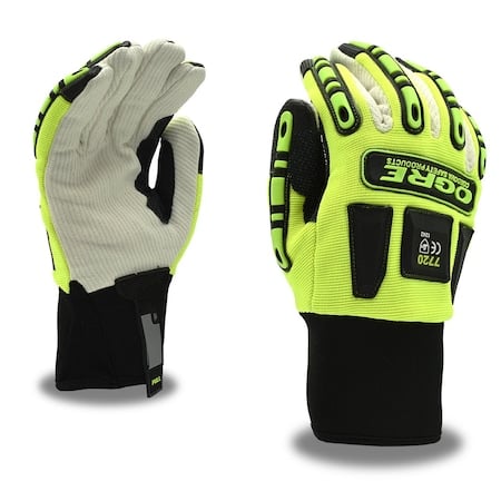 Impact Gloves, Lime Green Spandex B, PR MPN:7720M