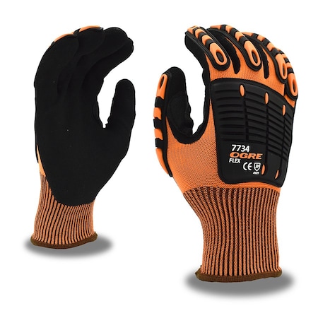 Impact Gloves, Flex, Sandy Nitrile, PR MPN:7734XL