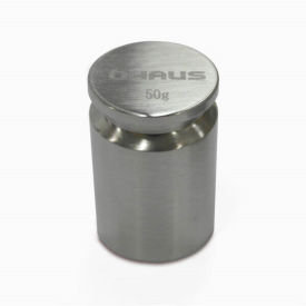 Ohaus® 50g Cylindrical Weight Stainless Steel ASTM Class 6 80850123