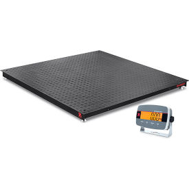 Ohaus® Defender™ Floor Scale with ABS Plastic Indicator & LCD Display 2500 lb x 0.5 lb 30837603
