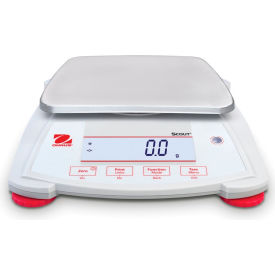 Ohaus® Scout® SPX2201 Electronic Portable Balance with LCD Display 2200g x 0.1g 30253026