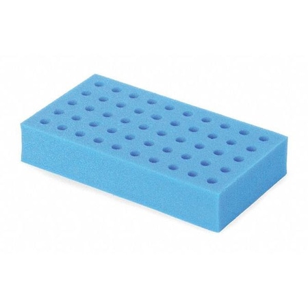 Tube Rack for 12mm Tubes, Foam Material MPN:30400239