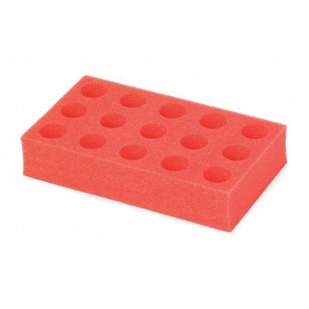 Tube Rack for 50mL Tubes, Foam Material MPN:30400242