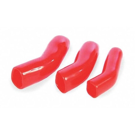 Small 3 Prong Sleeves, Red, Vinyl MPN:30400257