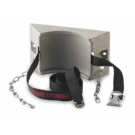 Gas Cylinder Wall Bracket, 4-5/8