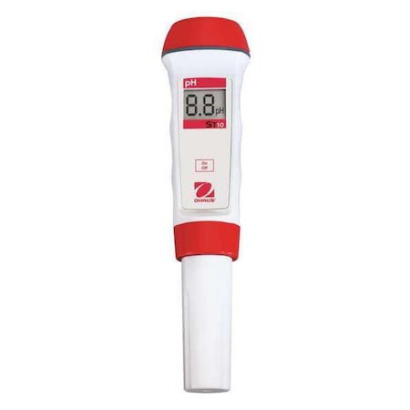 pH Meter, 45 mm W, 185 mm H, Digital MPN:ST10