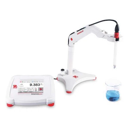 pH Meter, 5 5/8 in W, 2 in H, Digital MPN:ST5000-F