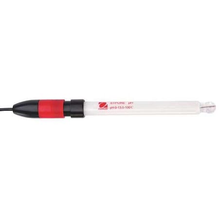 Electrode, 1/2 in Dia, 4 3/4 in H, Glass MPN:STPURE
