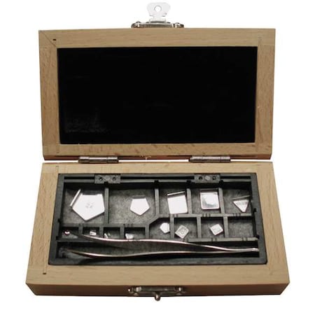 Weight Kit, Cylndr, 500mg to 1mg, SS, Class6 MPN:80850110