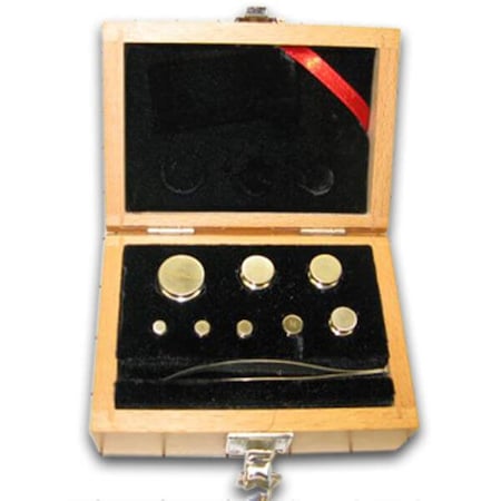 Calibration Weight Set, 1 to 50g, 9 Pieces MPN:80850117