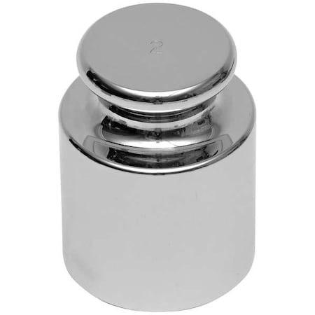 Calibration Weight, 2g, Stainless Steel MPN:80850119