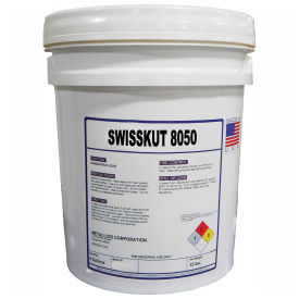 SWISS CUT 8050 Cutting Fluid - 5 Gallon Pail SWISSKUT 8050-5Gal