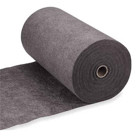 Sorbent Roll, 54 gal, 3 ft x 300 ft, Universal, Gray, Polypropylene MPN:L90861