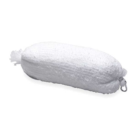 Sorbent Boom, 9 gal, 8 in x 18 ft, Oil, White, 4 PK MPN:L90866