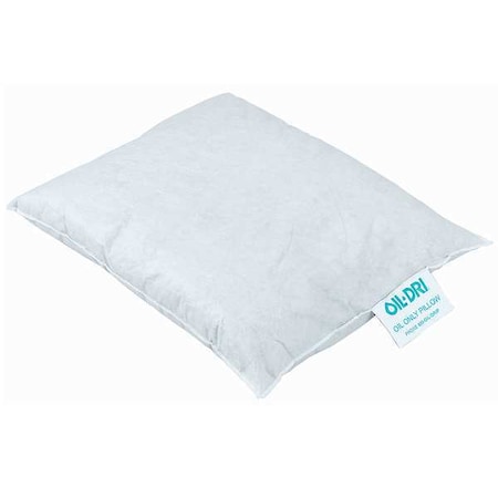 Sorbent Pillow, 23 gal, 18 in x 18 in, Oil, White, 10 PK MPN:L90920