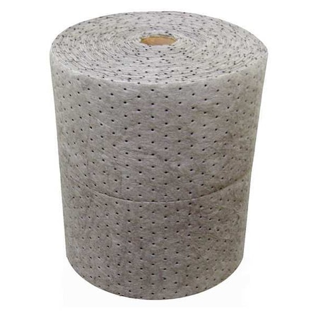 Sorbent Roll, 33 gal, 30 in x 150 ft, Universal, Gray, Polypropylene MPN:L91006G