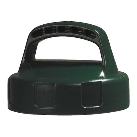 Storage Lid, Green, Plastic, 4 in H MPN:100103