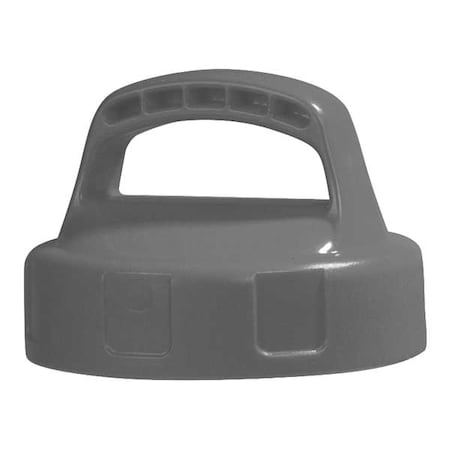 Storage Lid, Gray, Plastic, 4 in H MPN:100104
