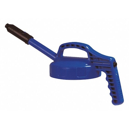 Stretch Spout Lid, w/0.5 In Outlet, Blue MPN:100302