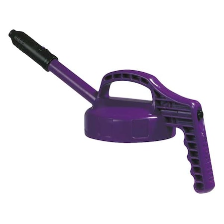 Stretch Spout Lid, w/0.5 In Outlet, Purple MPN:100307