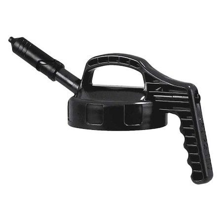Mini Spout Lid, w/0.27 In Outlet, Black MPN:100401