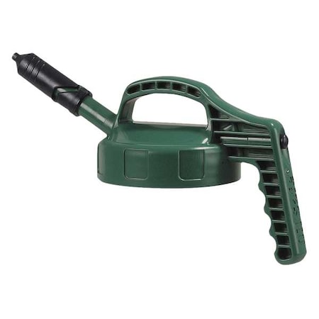Mini Spout Lid, w/0.27 In Outlet, Dk Green MPN:100403