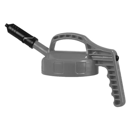 Mini Spout Lid, Gray, Plastic, 7 1/2 in H MPN:100404