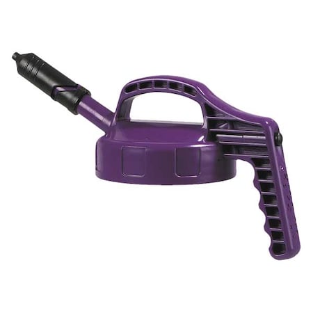 Mini Spout Lid, Purple, Plastic, 7 1/2 in H MPN:100407