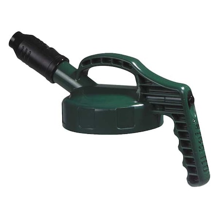 Stumpy Spout Lid, w/1 In Outlet, Dk Green MPN:100503