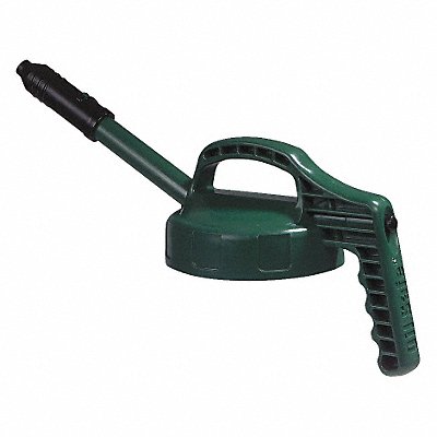 G3513 Stretch Spout Lid w/0.5 In Out Dk Green MPN:100303