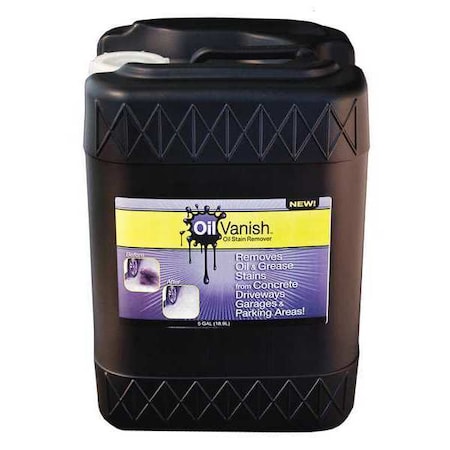 Oil Stain Remover, Pail, 5 gal., Unscented MPN:8805-005