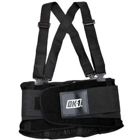 Back Support W/Suspenders, Contoured, 3XL MPN:OK-200S-3X
