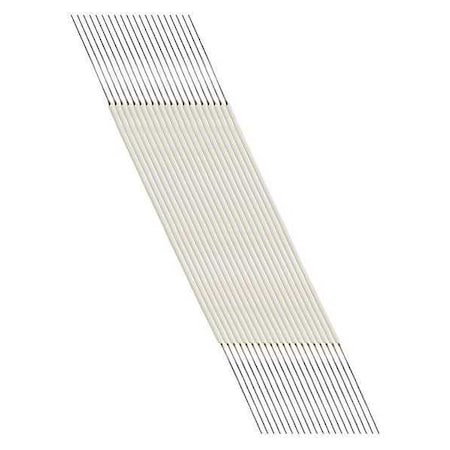 Pre-Cut Wire Wrapping Wire, 30 AWG, White, Kynar®, 4 in MPN:30-W-50-020