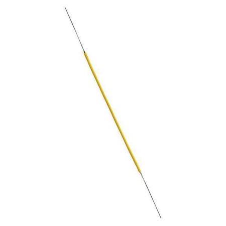 Pre-Cut Wire Wrapping Wire, 30 AWG, Yellow, Kynar®, 3 in MPN:30-Y-50-010