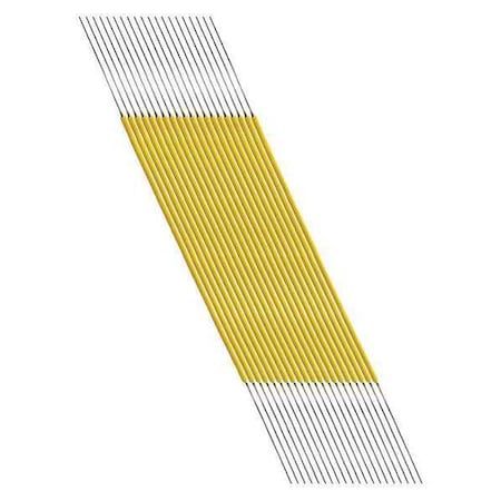 Pre-Cut Wire Wrapping Wire, 30 AWG, Yellow, Kynar®, 4 in MPN:30-Y-50-020