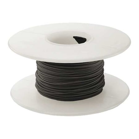 Spooled Wrapping Wire, 24 AWG, Black, Kynar® KSW, 100 ft MPN:KSW24BLK-0100