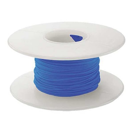 Spooled Wrapping Wire, 28 AWG, Blue, Kynar® KSW, 100 ft MPN:KSW28B-0100