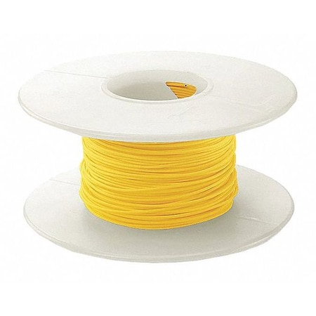 Spooled Wrapping Wire, 30 AWG, Yellow, Kynar® KSW, 100 ft MPN:KSW30Y-0100