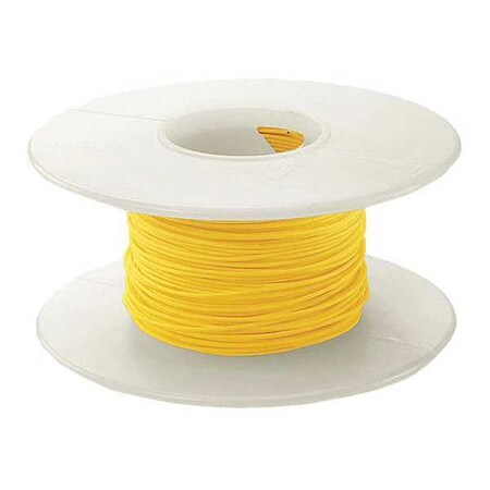 Spooled Wrapping Wire, 30 AWG, Yellow, Kynar® KSW, 1, 000 ft MPN:KSW30Y-1000