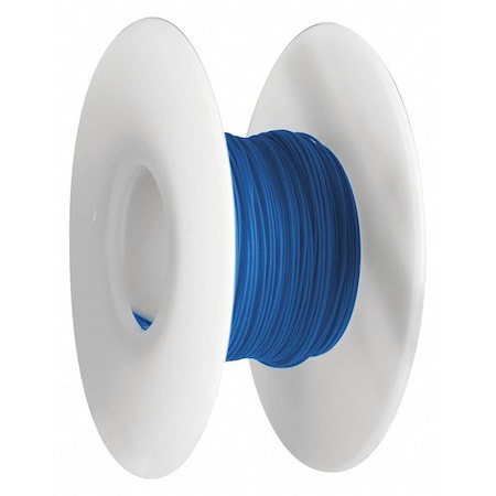 Spooled Wrapping Wire, 28 AWG, Blue, Kynar®, 100 ft MPN:R28B-0100