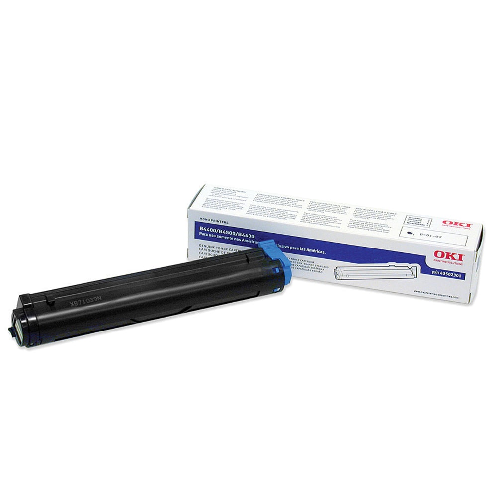 OKI 43502301 Black Toner Cartridge MPN:43502301