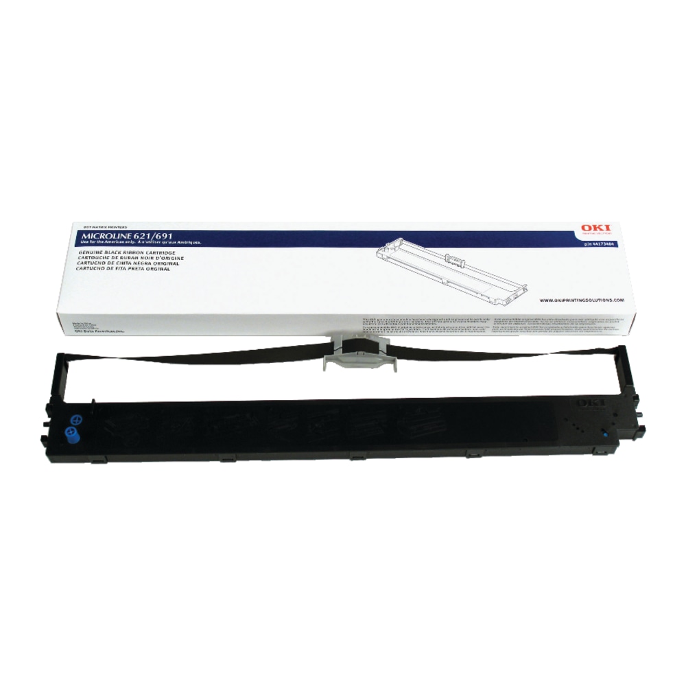 Oki Ribbon, Nylon, Ml621, Ml691, Bk, 44173404 MPN:44173404