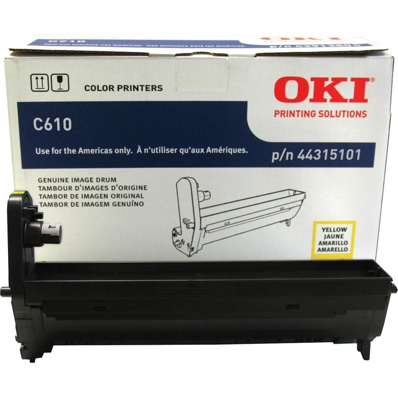 Oki Data (44315101) Yellow Drum Cartridge MPN:44315101